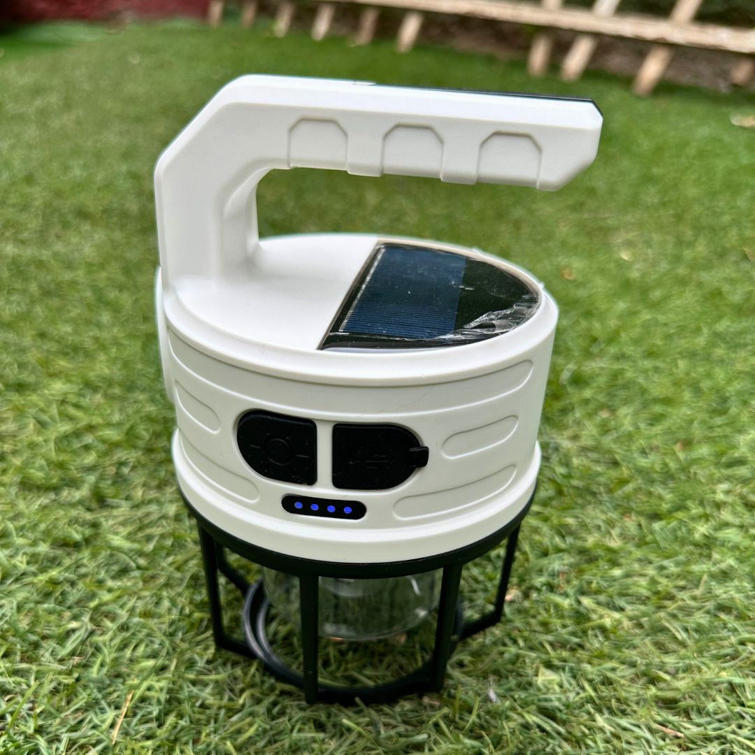 Lámpara de Emergencia Solar de Mano - Recarga Solar/USB - Dreamy Home