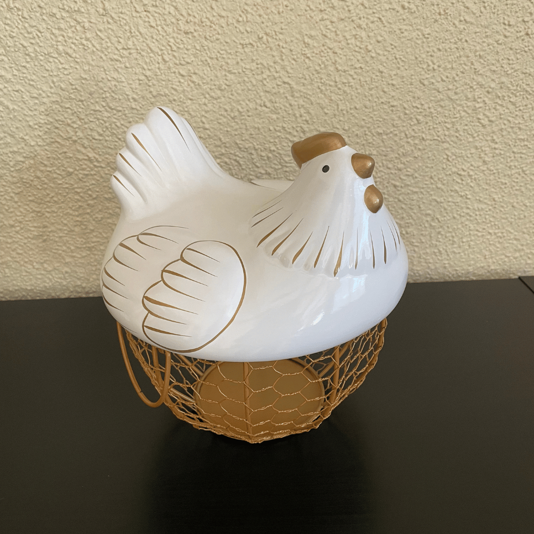 Gallina Porta Huevos - 20 x 22 cm-Dreamy Home